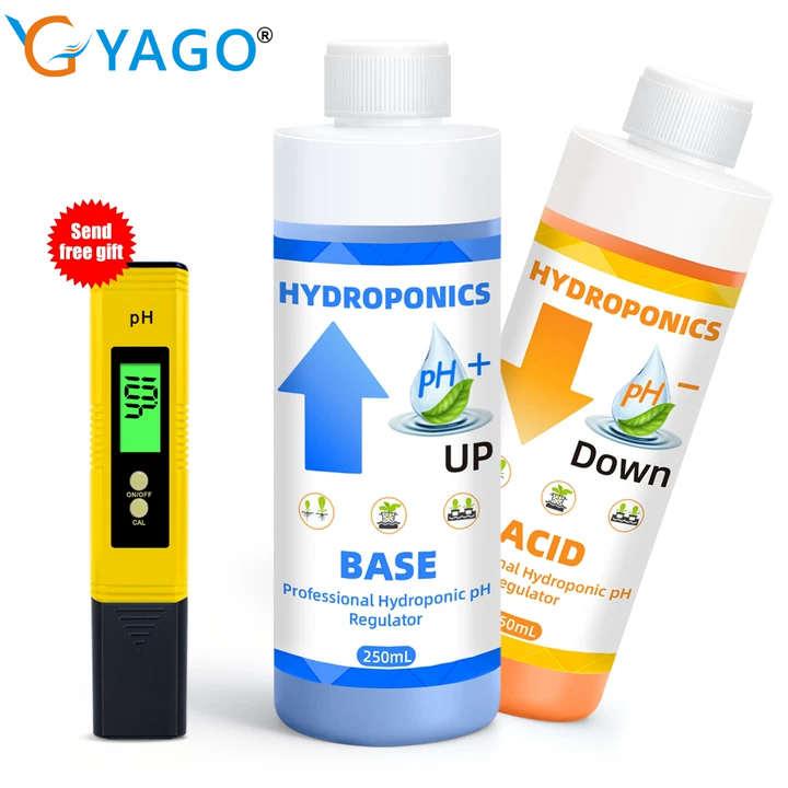 Ph Up Down Solution - YAGO 250 ml/100 ML kit de