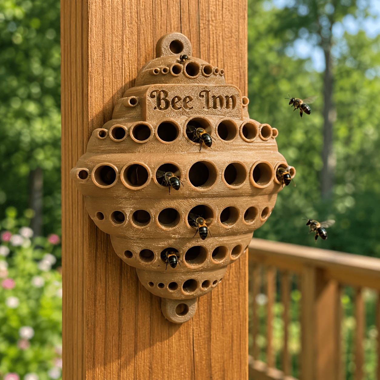 Urban Farming Urban Gardening - Hábitat para Abejas y Mariposas Impreso