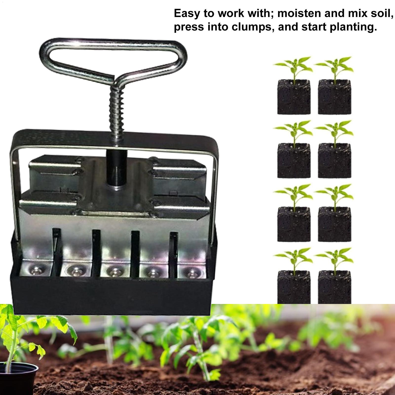 Bloqueador de suelo con mango  - Urban Farming Urban Gardening reseña y precio