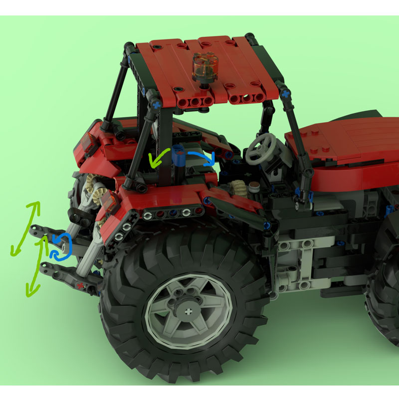 MOC-263208 Nuevo Tractor Urban - Urban Farming Model reseña y precio
