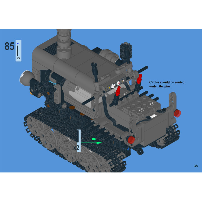 MOC-244038 Bloques de Construc - Urban Farming Model reseña y precio